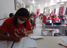 CUT Sergipe: Ato de Filiação Coletiva de Pescadoras, Artesãos e Aquicultores