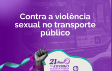 Por mais empatia com a mulher que é vítima de violência sexual no transporte público