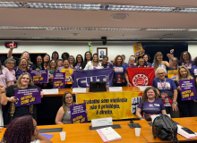 Feministas no Congresso Nacional cobram fim do assédio no trabalho
