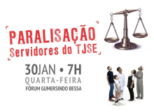 Trabalhadores do Judiciário paralisam atividades no dia 30