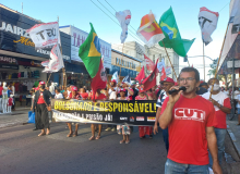 População constrói caminhada em Aracaju em defesa da democracia e por direitos