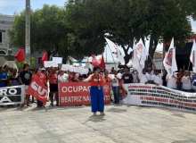 Aracaju protesta pela prisão de Bolsonaro e golpistas no dia 8 de janeiro