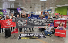 Para Marcha Contra Reforma Administrativa, sindicatos pedem ajuda a parlamentares