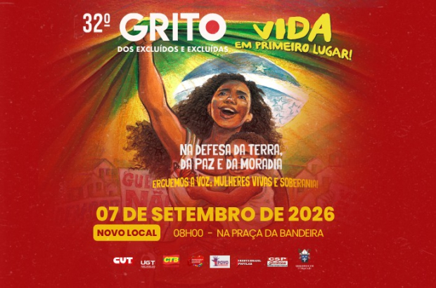 GRITO DOS EXCLUÍDOS MUDOU DE LUGAR: SERÁ NA PRAÇA DA BANDEIRA