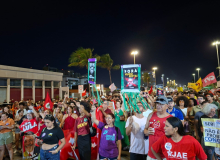 SEM ANISTIA: Ato Político Cultural reúne população de Aracaju na Praia da Cinelândia