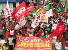 "Vontade popular lotou as ruas na Greve Geral em defesa da aposentadoria", Dudu