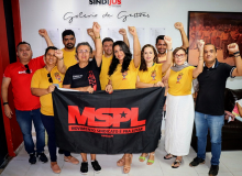 Chapa MSPL, Movimento Sindicato é Pra Lutar, é reeleita para dirigir o Sindijus