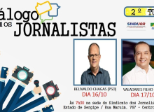 SINDIJOR/SE convida candidatos ao governo para Diálogo com Jornalistas   