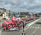 1º de Maio denuncia torneiras secas e exploração da classe trabalhadora