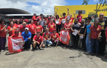 Luta de professores constrói ação solidária de doação de sangue no 15º dia da greve