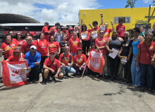 Luta de professores constrói ação solidária de doação de sangue no 15º dia da greve
