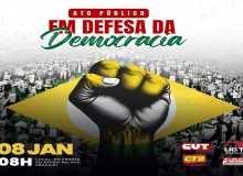 Sergipe fará Ato da Vitória da Democracia e Derrota da Extrema Direita