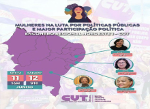 Sex/Sab: Encontro ‘Mulheres na Luta por Políticas Públicas e Maior Participação