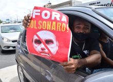 Luta pelo Fora Bolsonaro percorre bairros e avenidas de Aracaju