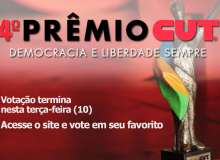 Votação para o 4º Prêmio CUT termina nesta terça. Acesse e escolha seus favoritos