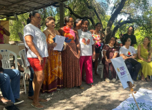 Em visita da ministra da Mulher, CUT defende Reserva Extrativista Wilson de Sá