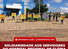 SINDISERVE GLÓRIA se solidariza com trabalhadores do Hospital de Glória