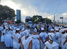 Contra racismo religioso, 9ª Caminhada para Oxalá toma ruas de Aracaju