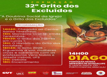 Formação preparatória para Grito dos Excluídos 2026 será no sábado. Participe!
