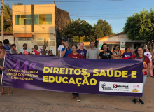 Em Glória: mulheres marcham por saúde, educação e direitos