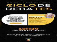 Começa terça 28/5 o CICLO DE DEBATES do Fórum das CUTs Nordeste. Faça sua inscrição