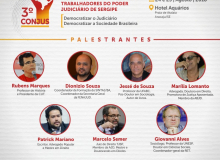 3º Congresso Estadual dos Trabalhadores do Poder Judiciário de Sergipe