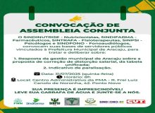 Assembleia Unificada na porta da Prefeitura de Aracaju
