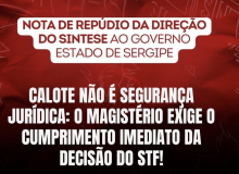 Calote não é segurança jurídica: Magistério exige cumprimento da decisão do STF!