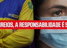 Sindicato luta para reduzir risco de contaminação dos trabalhadores dos Correios