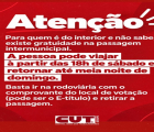 Vai ter transporte intermunicipal GRATUITO no dia da Eleição