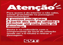 Vai ter transporte intermunicipal GRATUITO no dia da Eleição