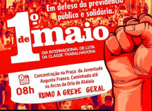 Militantes vão aos terminais chamar população para o 1º de Maio