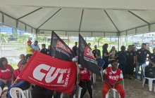Braços Cruzados: Ato no CREA-SE cobra valorização e respeito aos trabalhadores