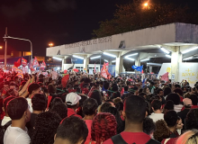 Protesto de estudantes da UFS é atacado por agente de segurança pública