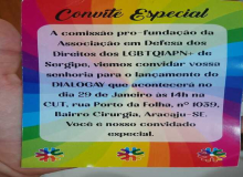 Associação Dialogay será lançada em Sergipe no dia 29 de janeiro