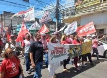 Pelas ruas de Aracaju, Ato em Defesa da Democracia marca 1 ano da tentativa de golpe