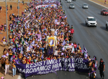 Por Margarida e pela reconstrução do Brasil, 570 sergipanas marcham em Brasília