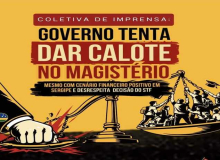 SINTESE vai denunciar tentativa de calote do governo de Sergipe contra professores