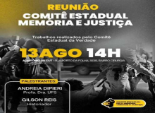 Comitê Estadual Memória e Justiça debate Relatório da Comissão da Verdade de Sergipe