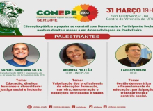 Sergipe realiza Conferência Estadual Popular de Educação