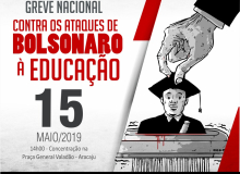 Unidos, trabalhadores da educação constroem greve nacional