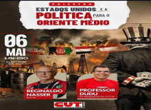 A Política dos Estados Unidos para o Oriente Médio’ em debate na CUT-SE