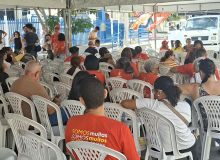 Professoras e professores seguem em greve e ocupam Secretaria de Estado da Educação