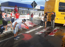 Ato com ‘Banho de Sangue’ na PMA pede lockdown para salvar vidas