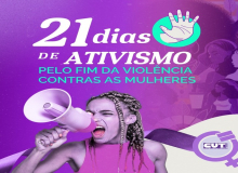 Coletivo de mulheres da CUT/SE pelo fim da violência contra as mulheres