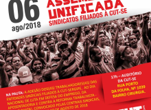 CUT convoca assembleia unificada pra construção do Dia do Basta em Sergipe