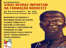 'Vidas Negras Importam na Formação do Nordeste' é tema de webinário no dia 18