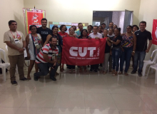 Sábado: 26 trabalhadores participaram de formação sindical da CUT/SE em Neópolis