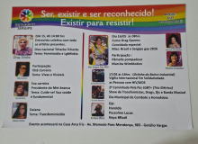 Tem Caminhada da Diversidade no domingo, dia 17 de maio. Participe!