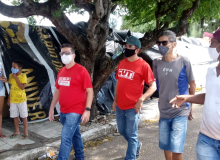 Movimento sindical e social apoiam as famílias desabrigadas da Ocupação Mangabeiras